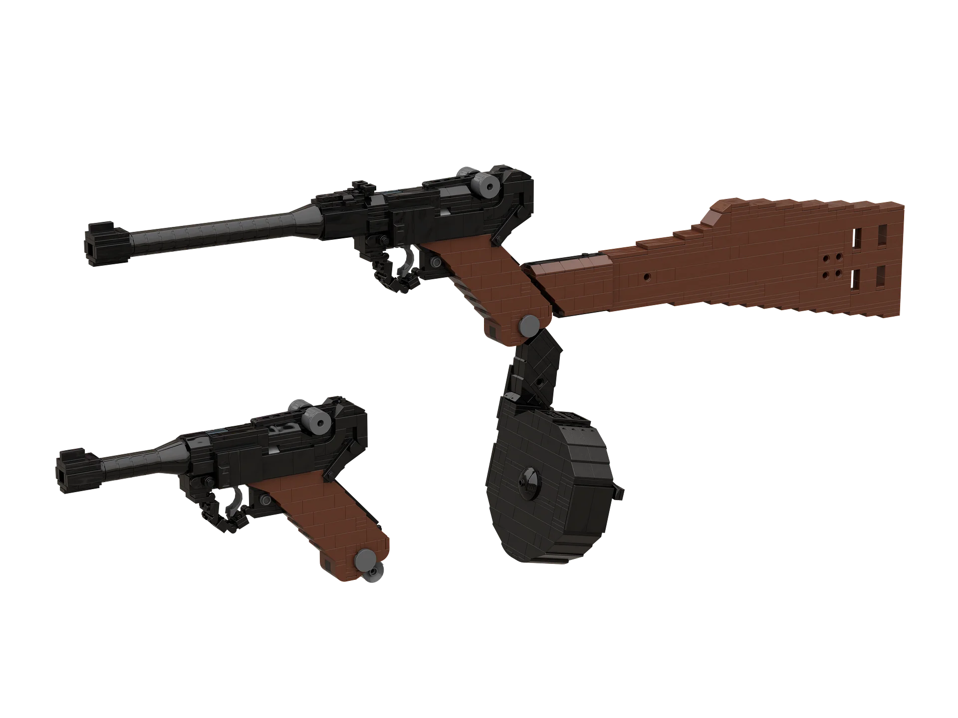 Luger P08 - LDD Instructions product image (9)