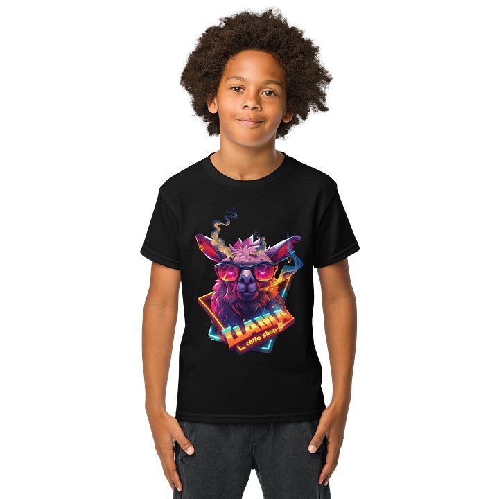 Llama Fiesta Youth Sports Tee product image (1)