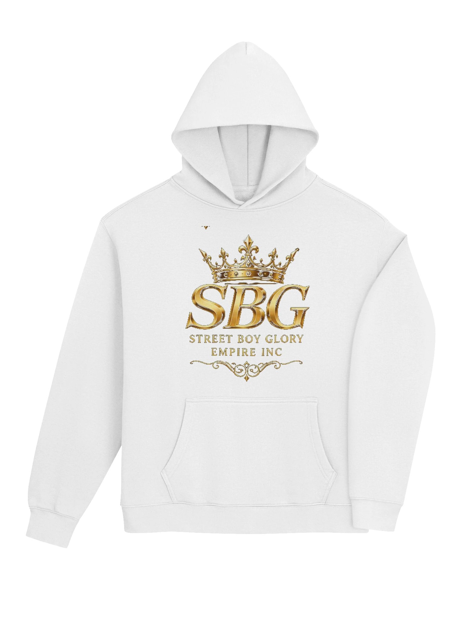 Street Boy Glory Empire Crowned Wordmark Hoodie | AS Colour Relaxed product image (10)