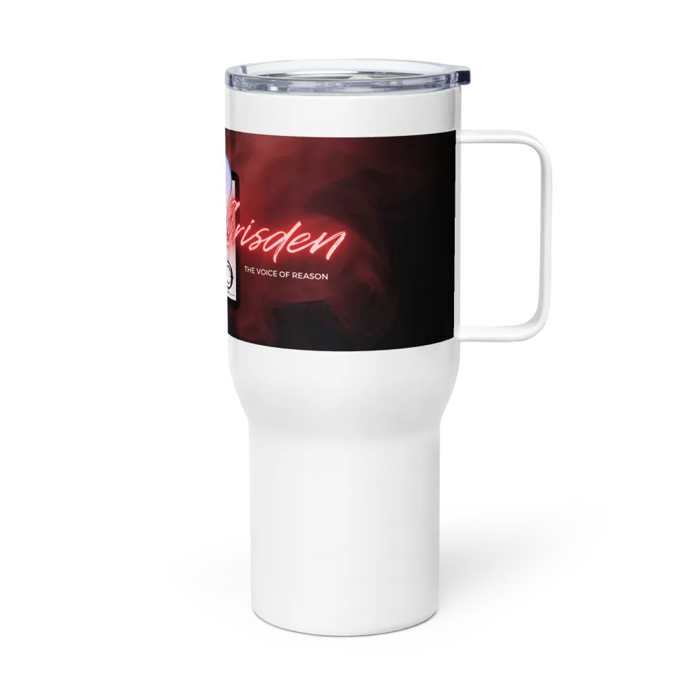 Travel Mug with Handle and Lid - 
