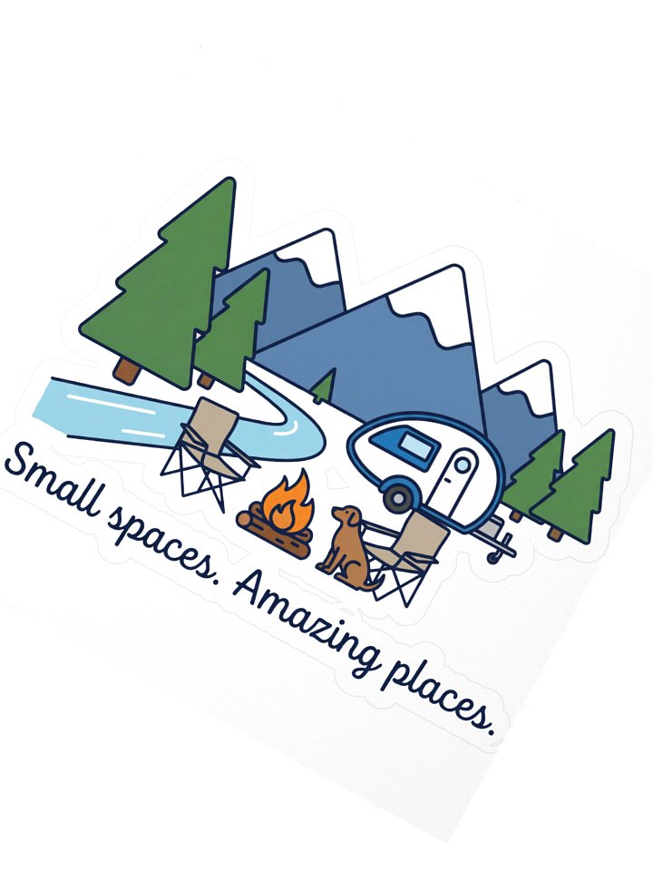 Amazing Places Teardrop Sticker product image (2)