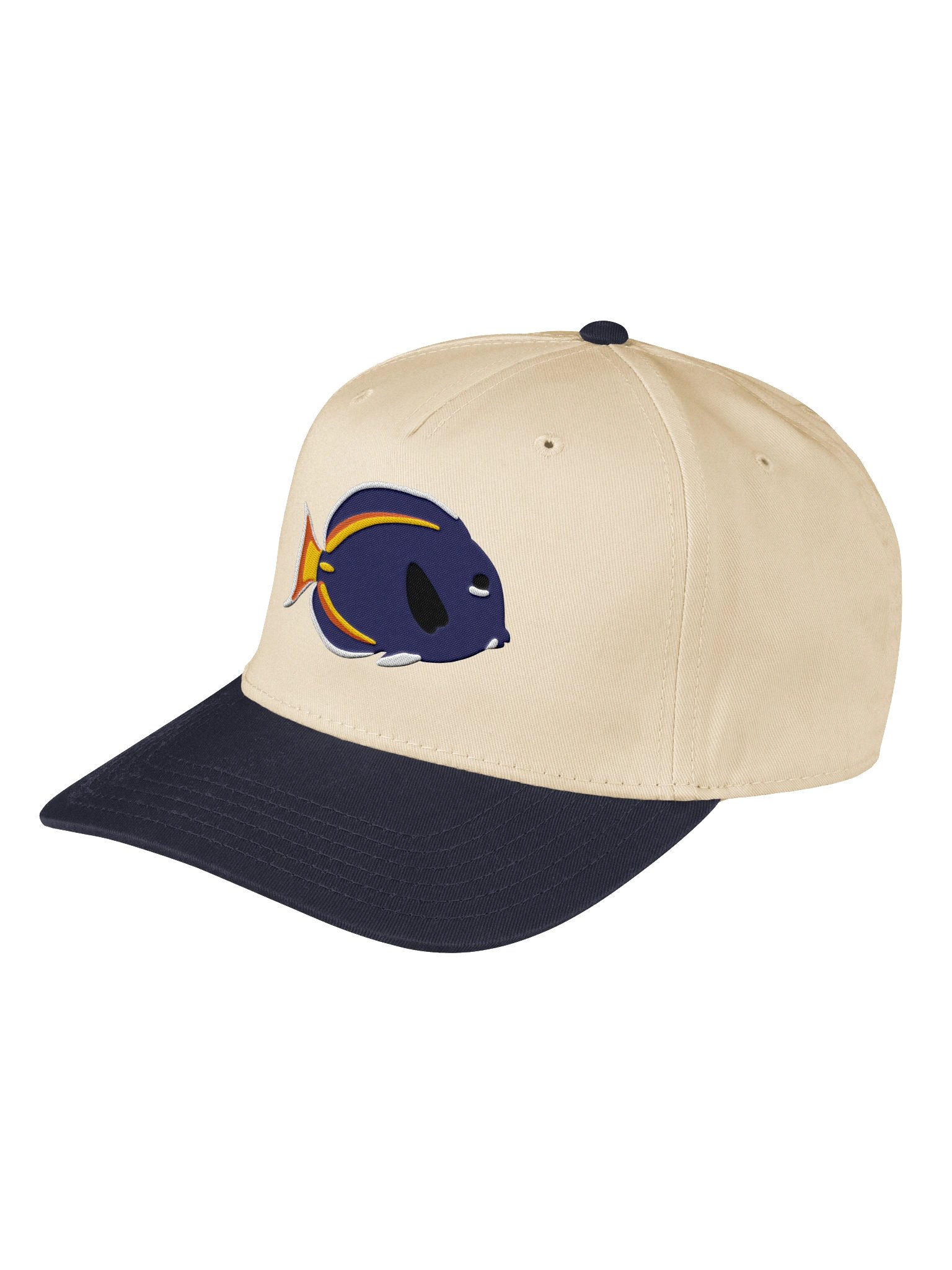 Hybrid Gold-Rim Tang Embroidered Baseball Cap | Reef Fish Hat for Saltwater Aquarium Lovers product image (13)