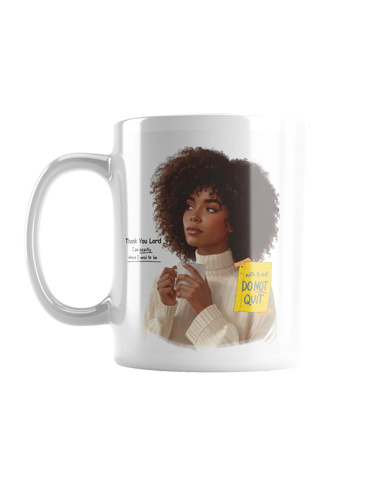 Do Not Quit Inspirational Mug product image (1)