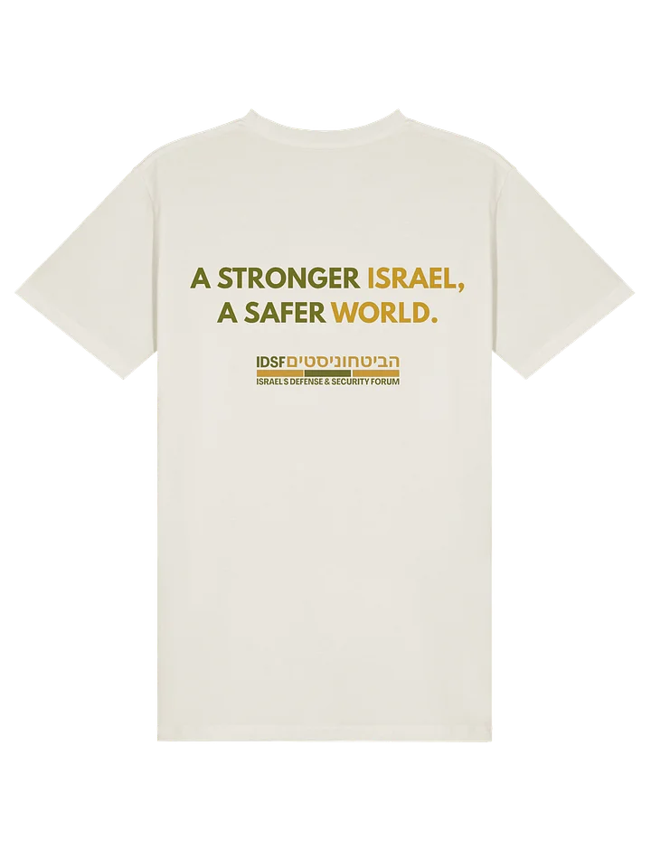 Stronger Israel Safer World T-Shirt Light product image (10)