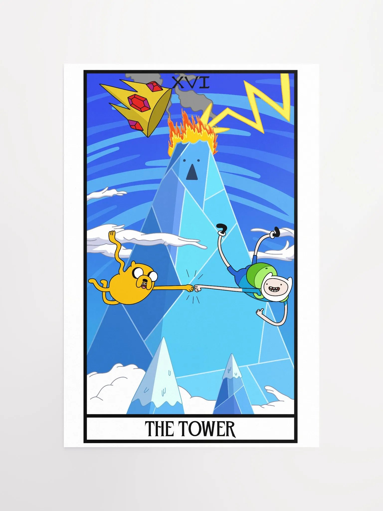 The Tower Tarot Print/Poster product image (4)