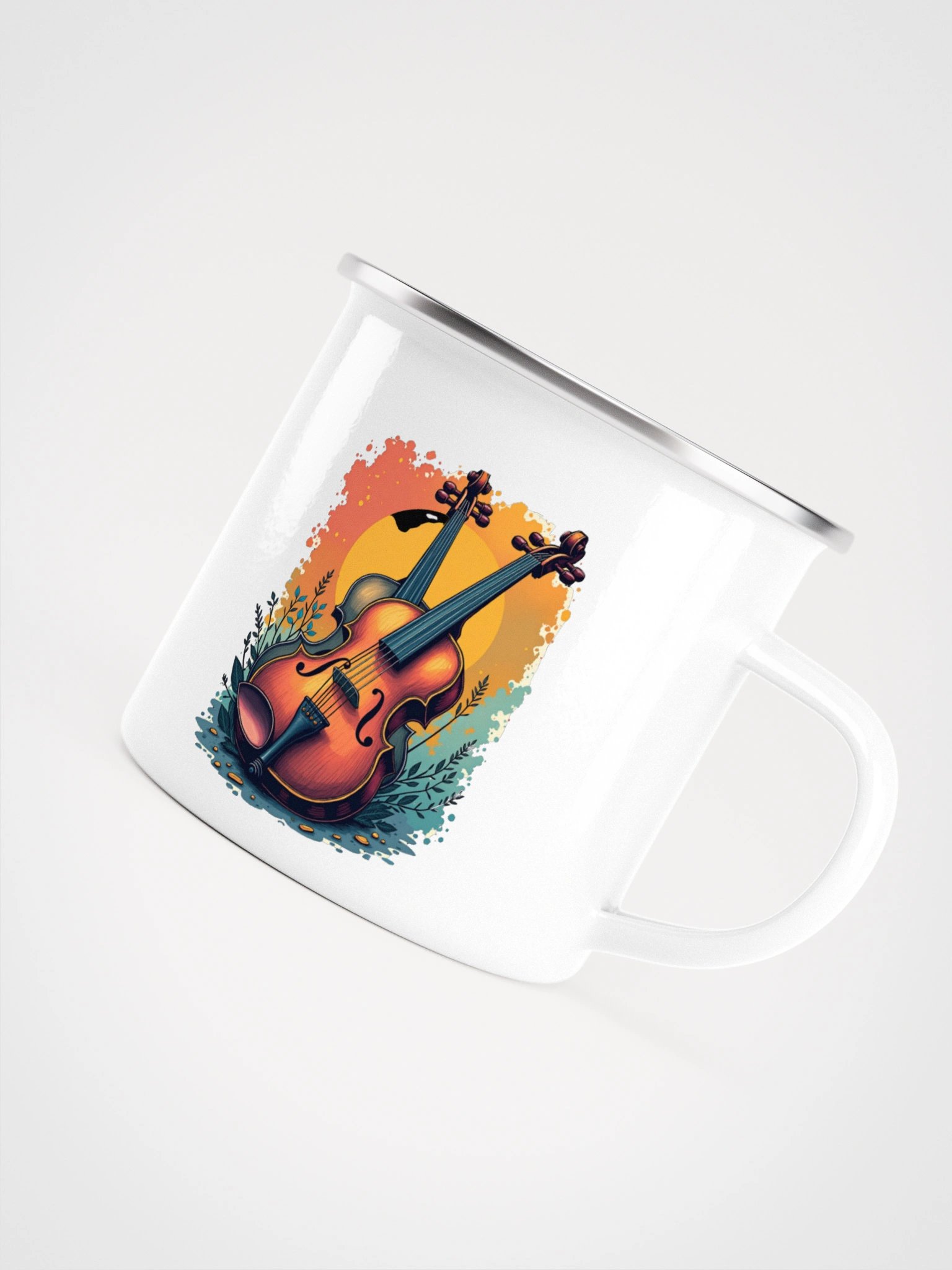 Melodious Meadow Enamel Mug product image (5)