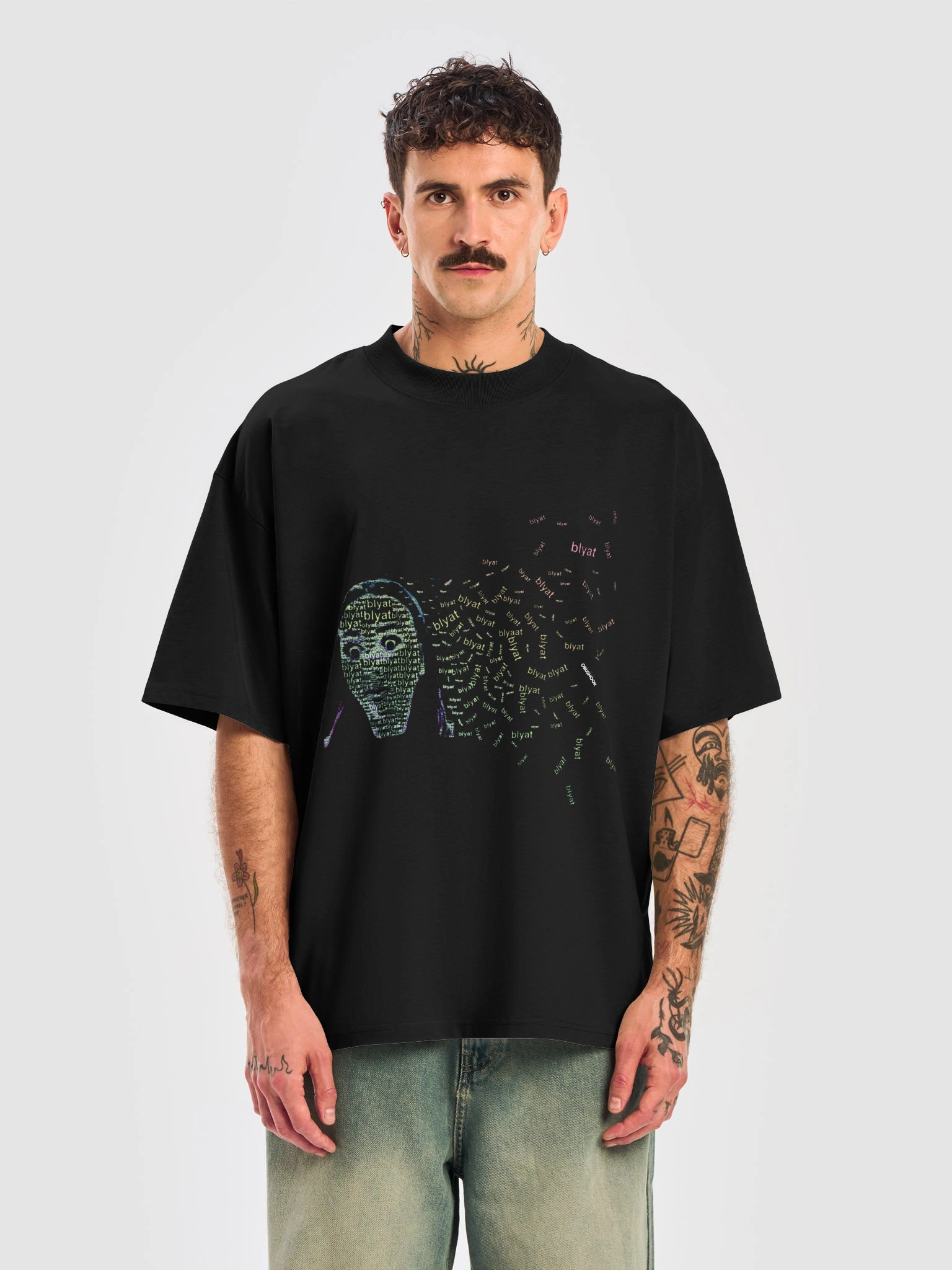 Obushook Glitch Matrix Tee product image (1)