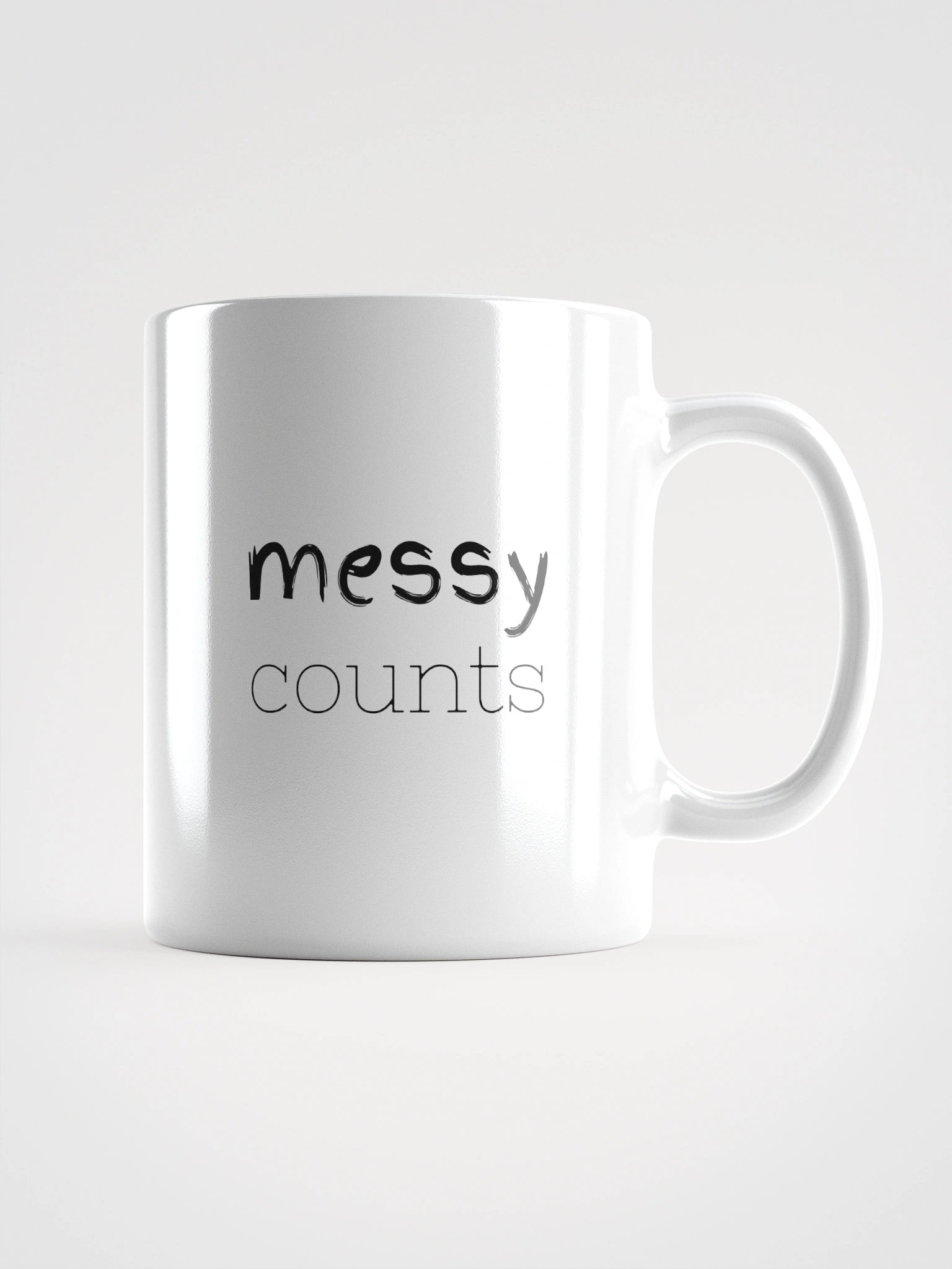 Truthbomb: Messy Counts • Ceramic Mug product image (1)