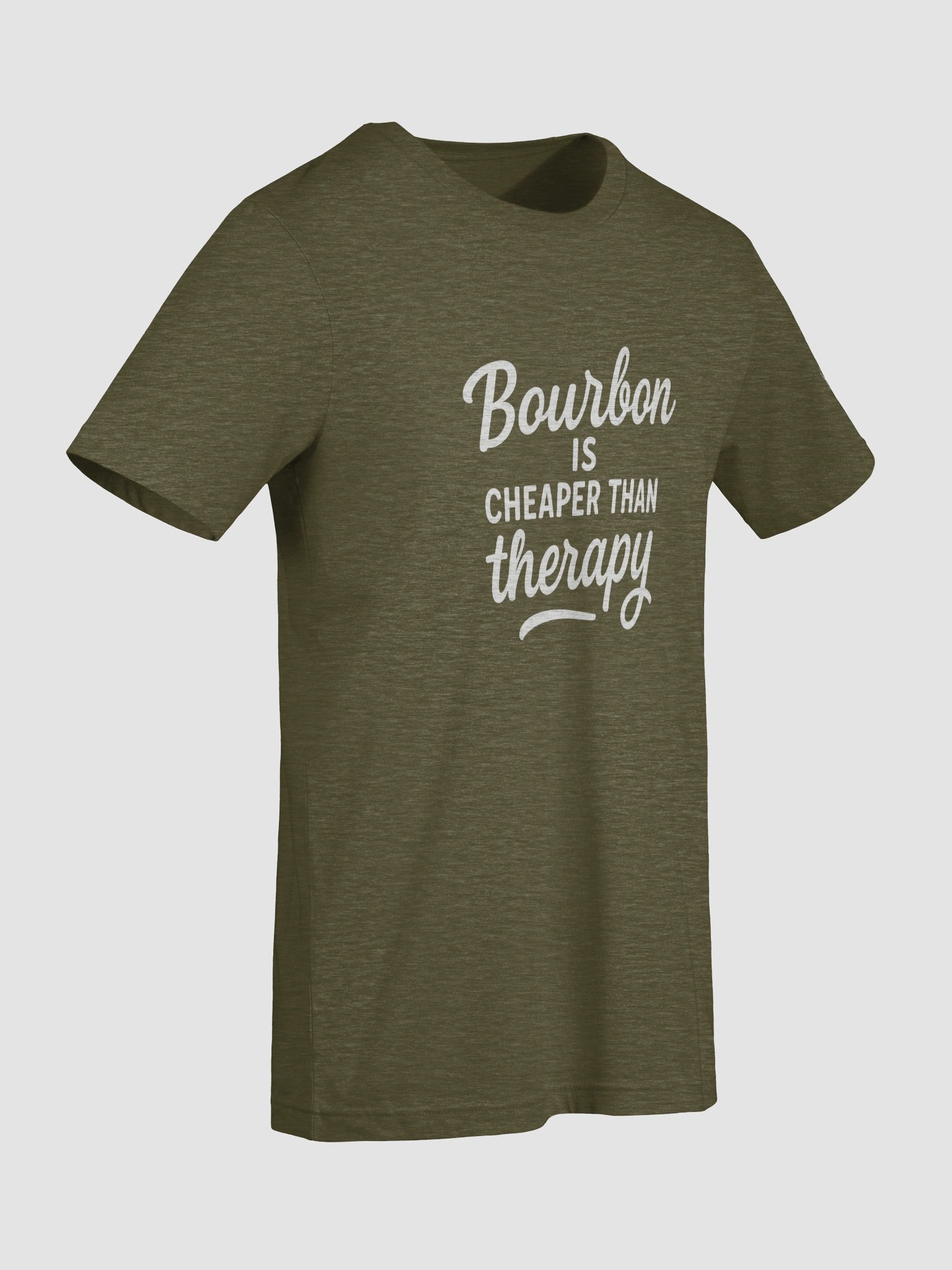 Bourbon Is Cheaper Than Therapy T-Shirt product image (21)