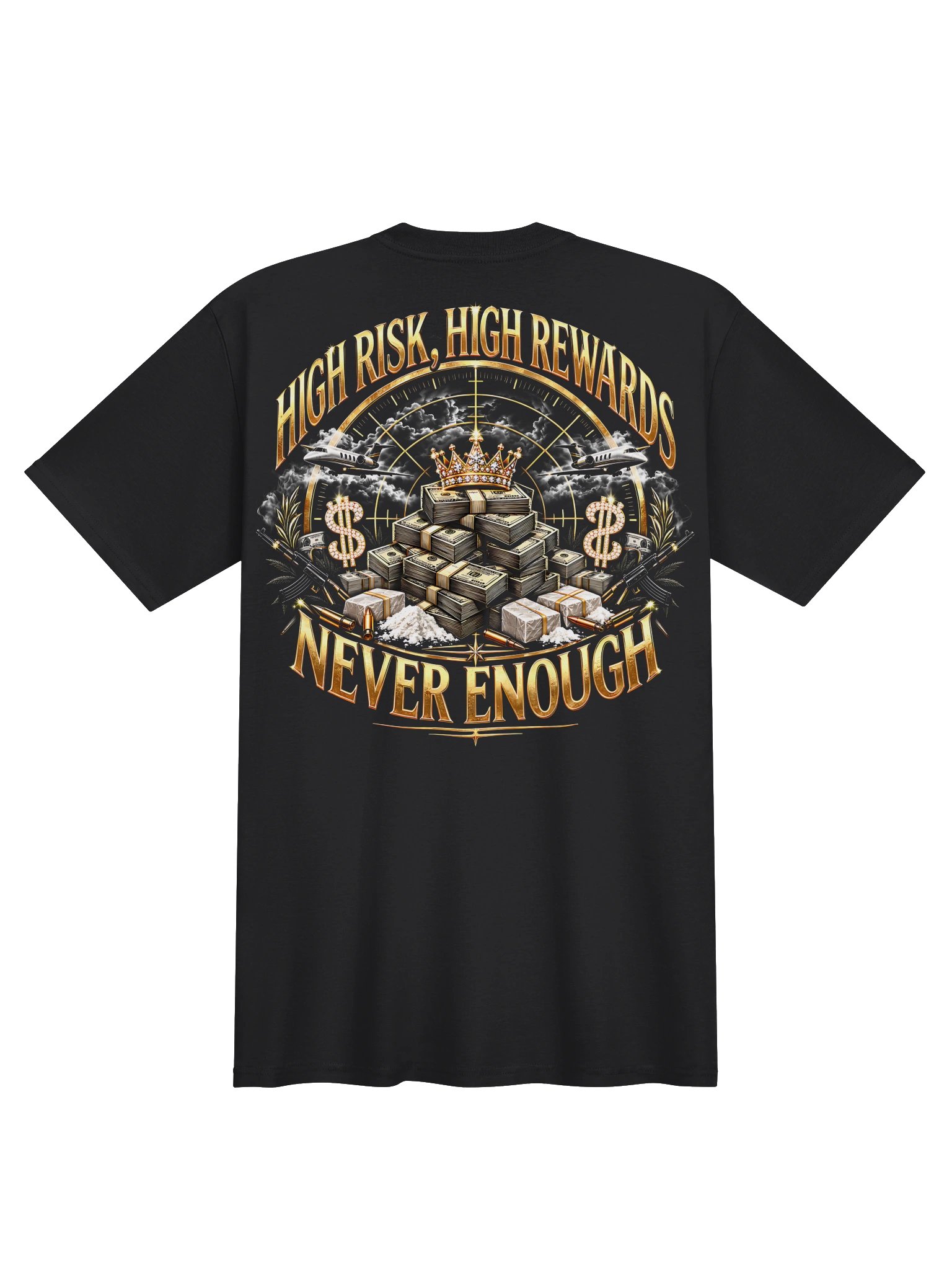 "HIGH RISK" Narcos Edition Premium Heavyweight TEE product image (1)