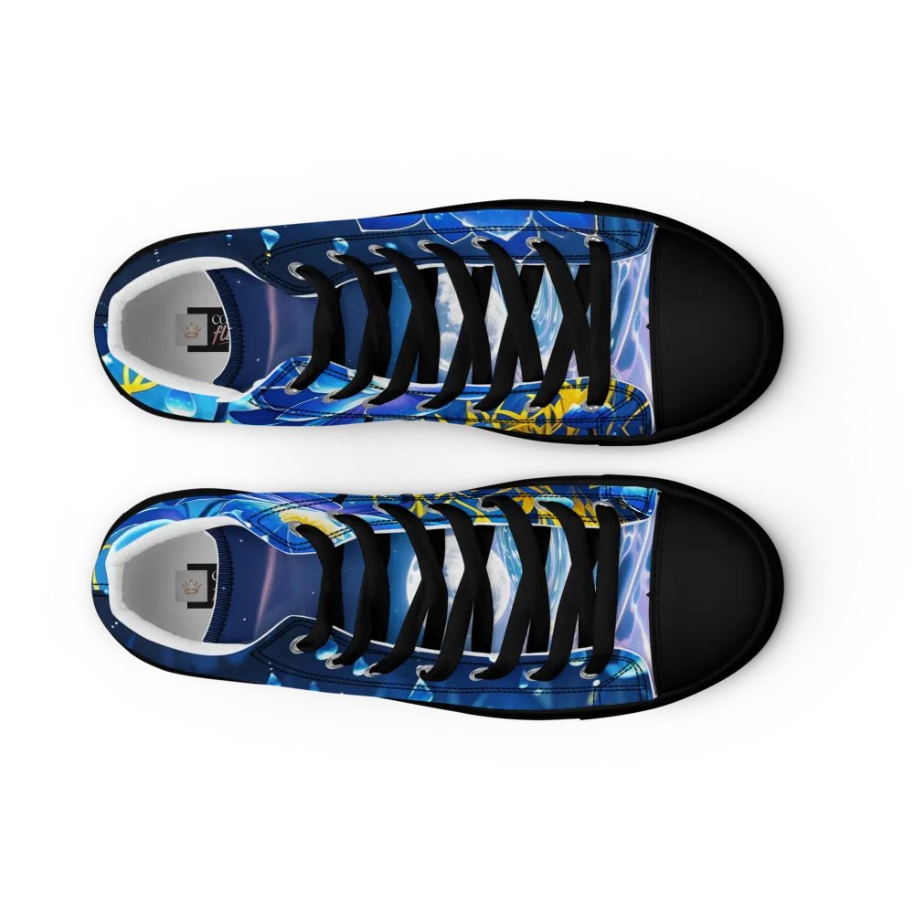Lotus Dream High Tops ( Water Element Inspired) product image (9)