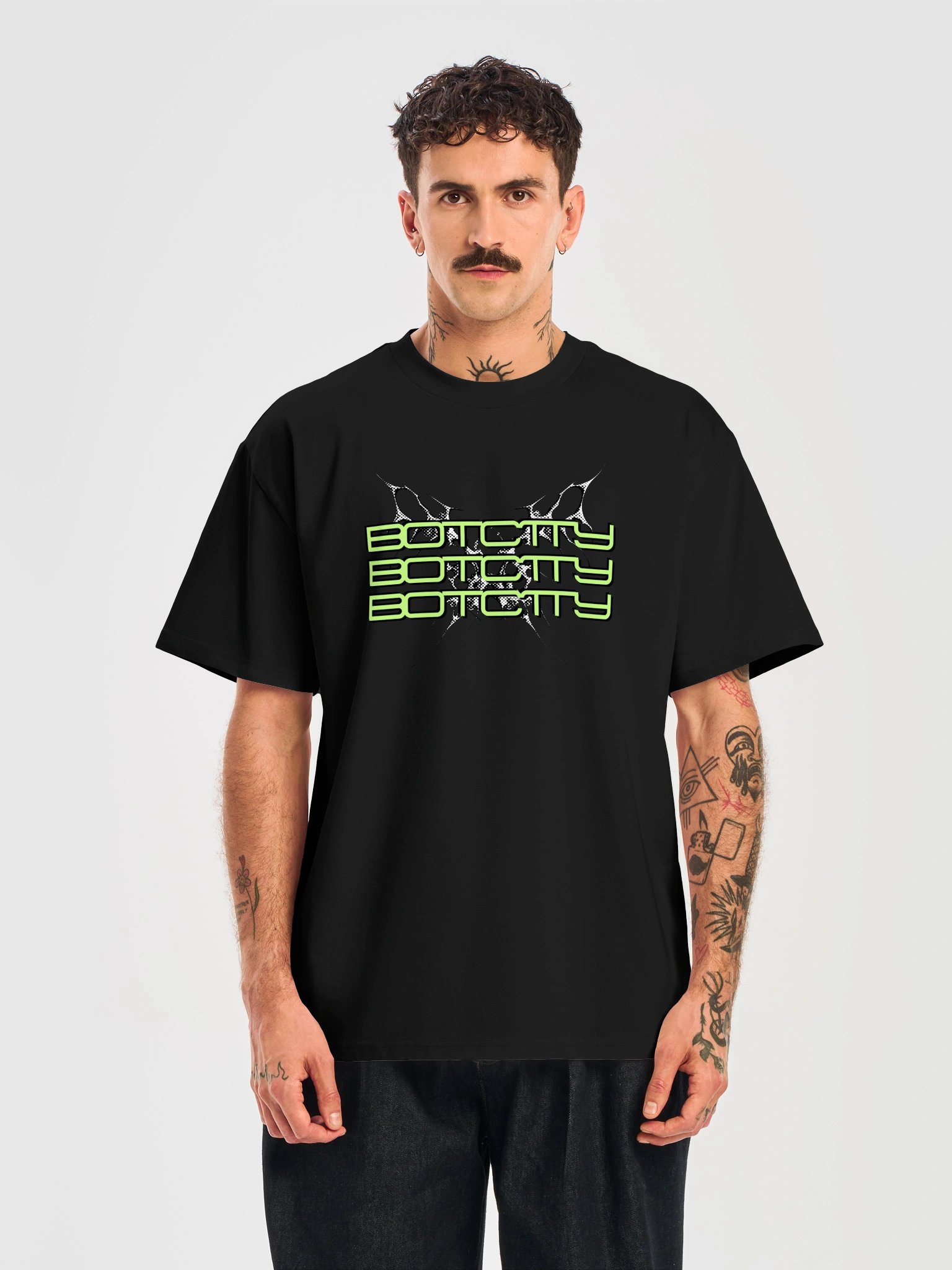 C1TY GOOSIN INTERNET SHOOTIN ● Oversized Boxy Tee product image (3)