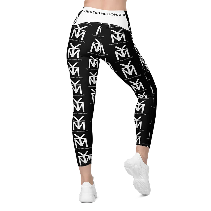 YTM Logo All-Over Crossover Leggings product image (2)