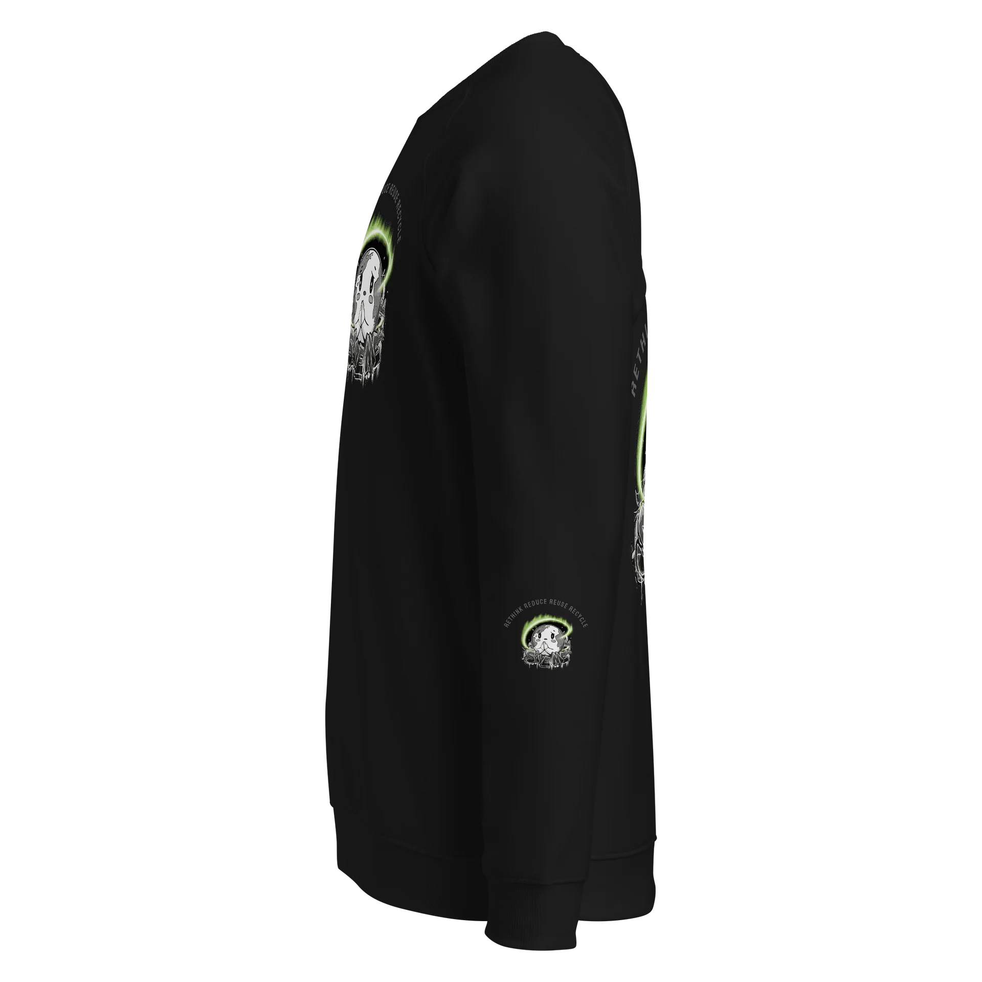 Save Me SOL'S Unisex Organic Raglan Sweatshirt | Sustainable Comfort with a Message product image (5)