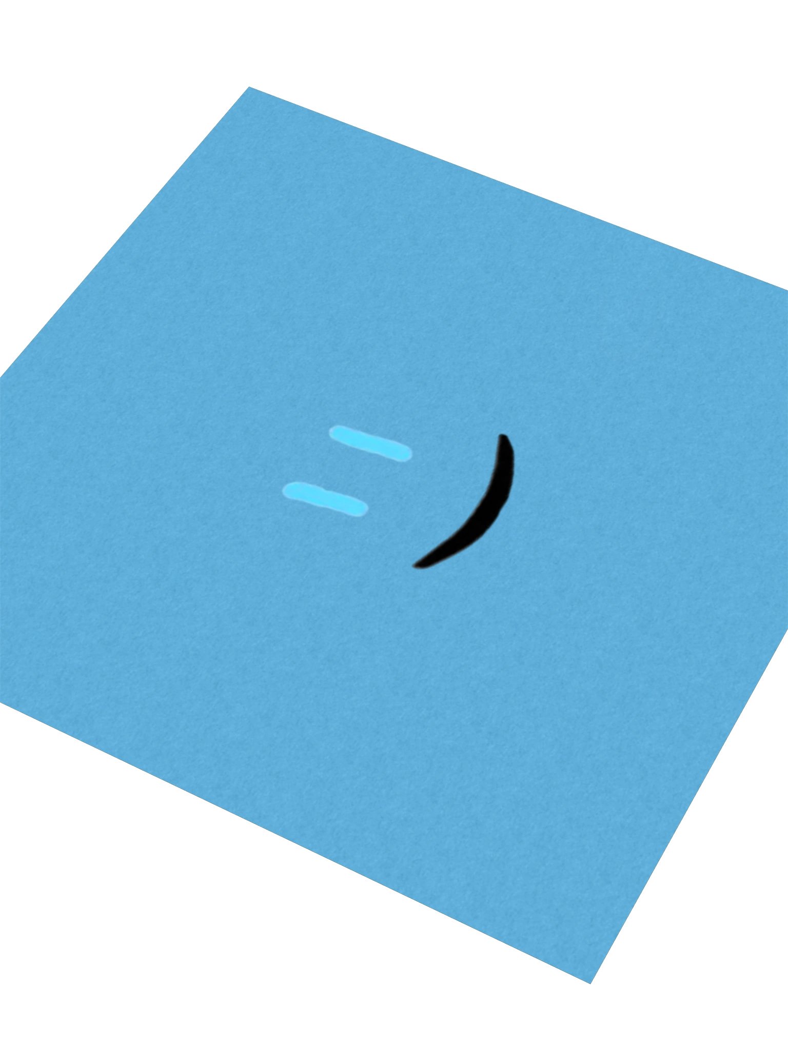 BLUE BACKGROUND Mood Sticker product image (3)
