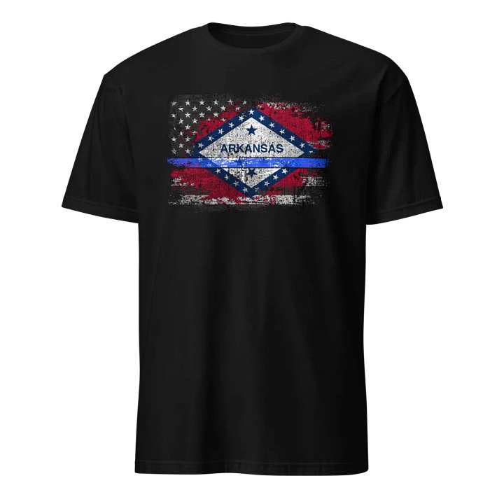 Arkansas Thin Blue Line Flag product image (1)
