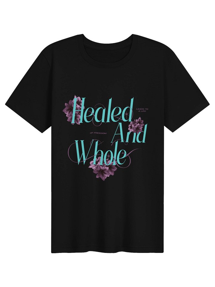 Logo shirt w/ flowers product image (1)