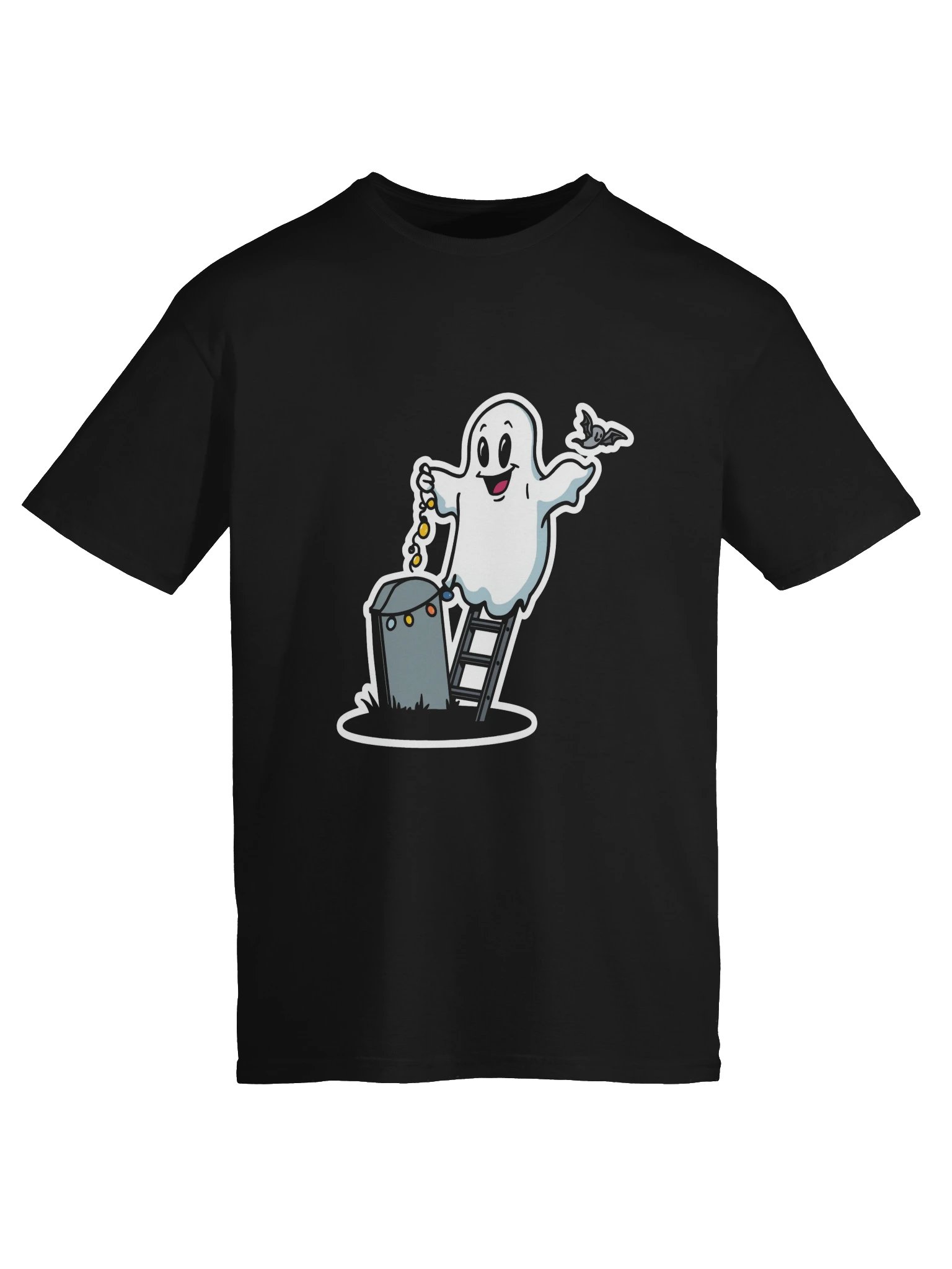 Spooky Season Shirt Ideas – Ghost Decorating Its Own Tomb Early product image (5)