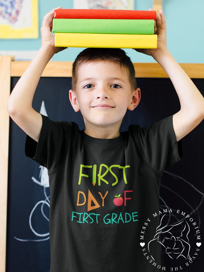 First Day of School Custom Kids Shirt (Pre-K to 5th Grade) product image (1)
