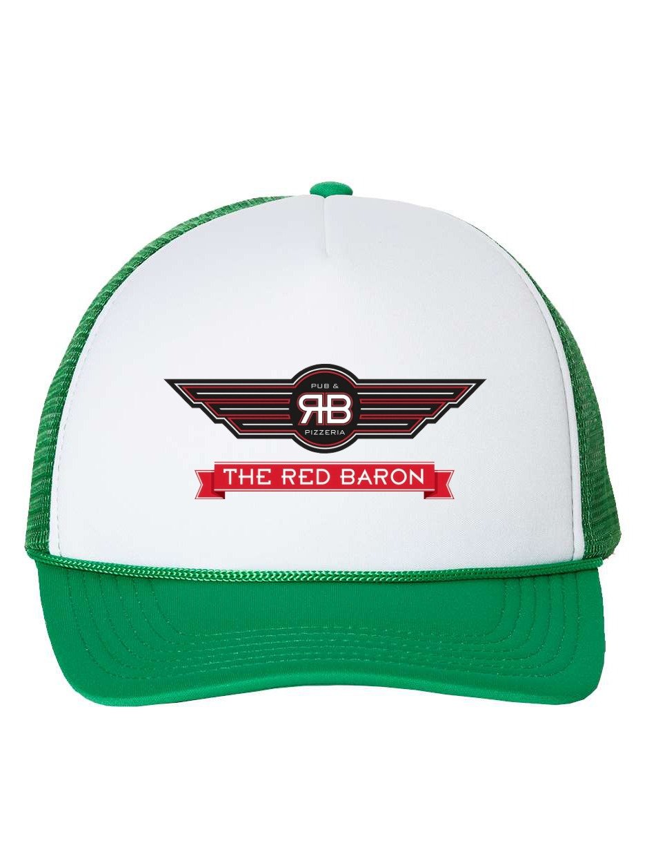 Red Baron Foam Mesh-Back Trucker Cap product image (1)