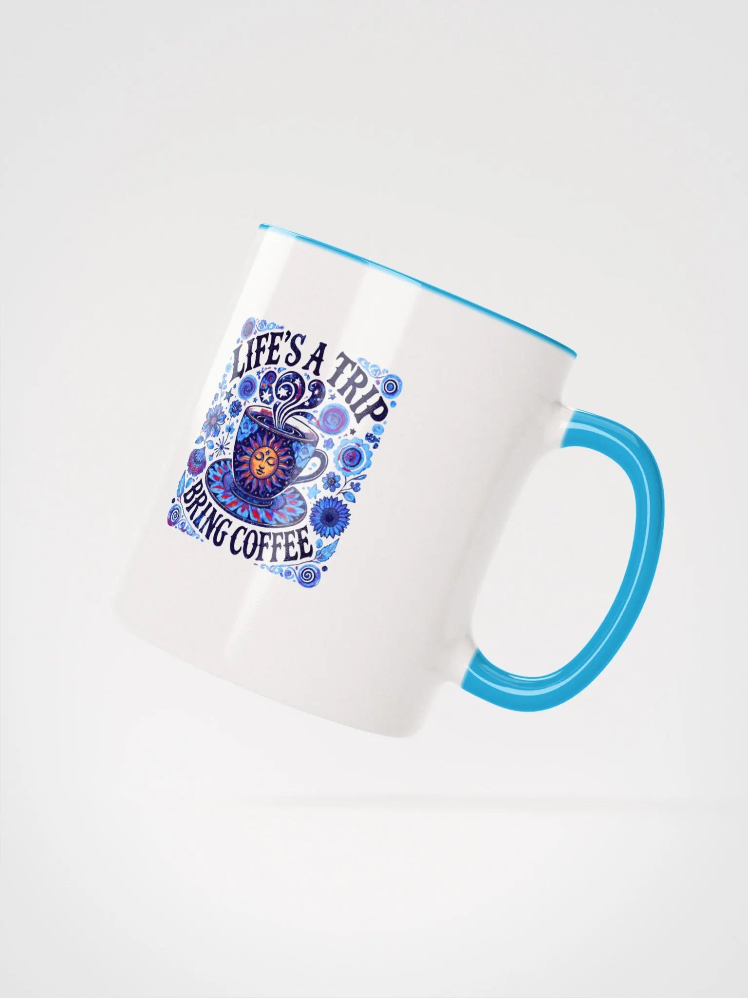 Psychedelic Sun Coffee Mug product image (4)