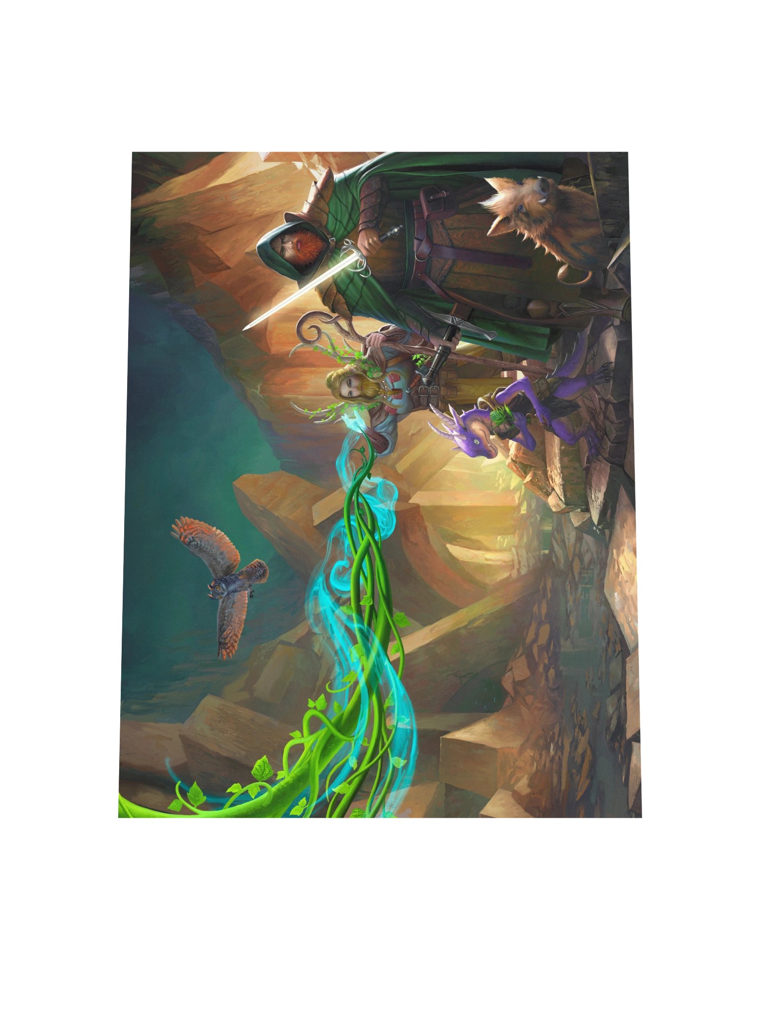 Sword & Thistle Art Print product image (4)
