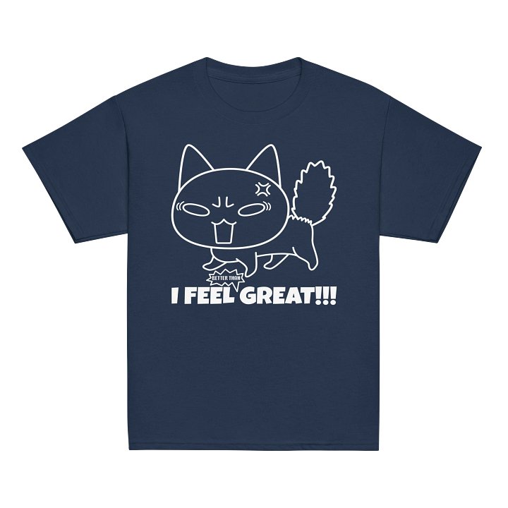 Ironic Emotional Expression - Unisex Youth Heavyweight T-shirt product image (7)