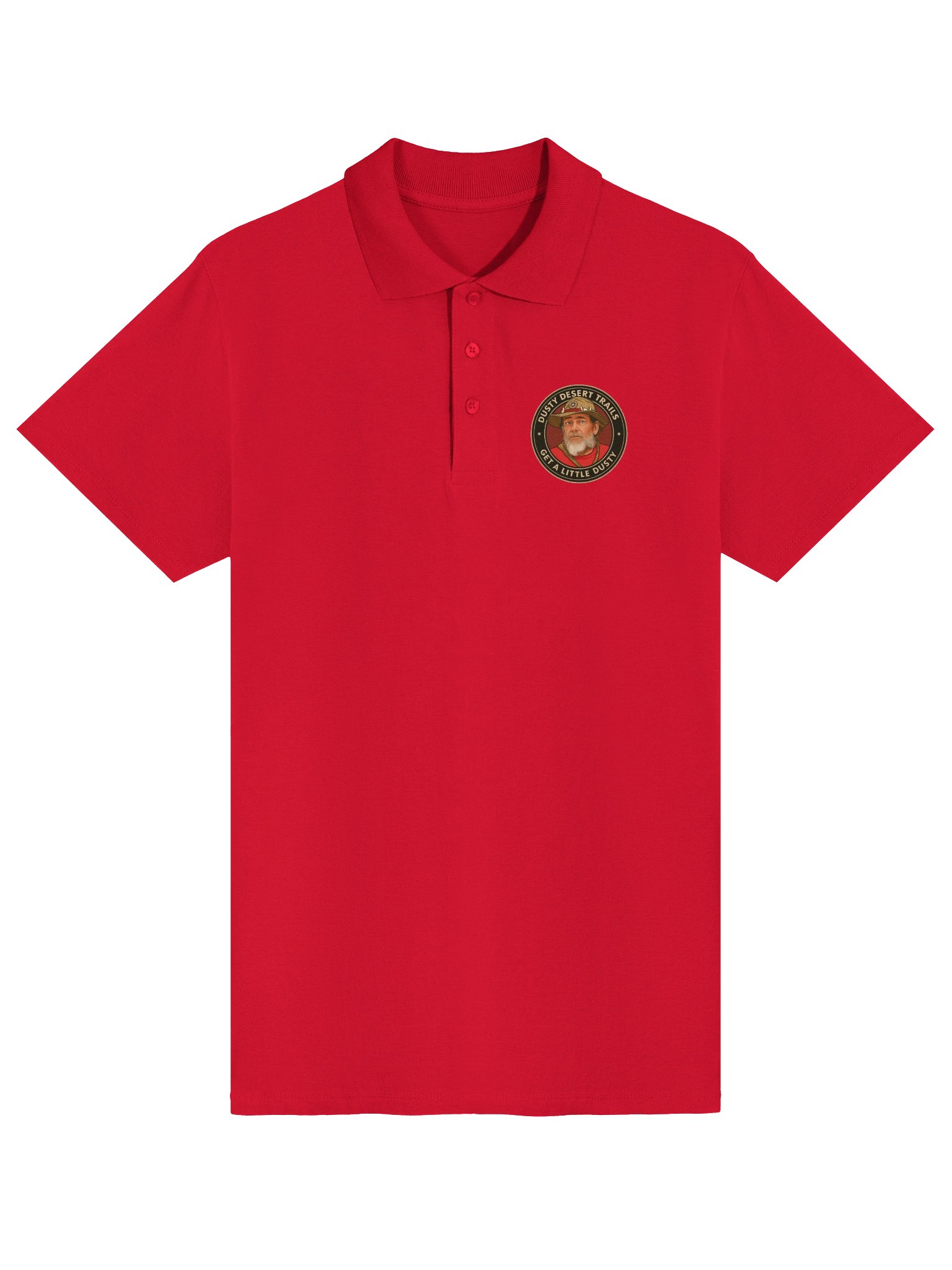 Dusty Desert Trails Polo Shirt product image (1)