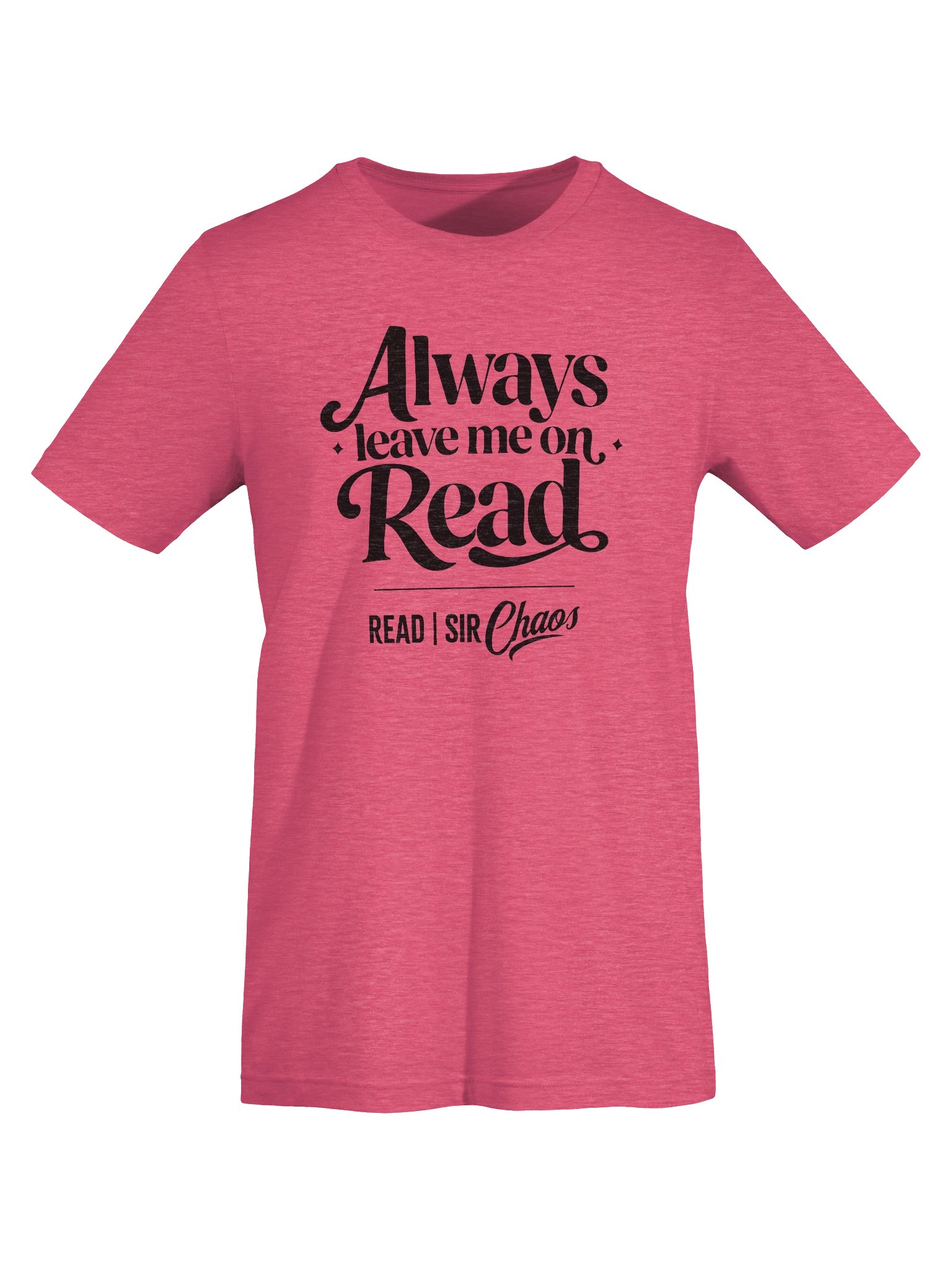 Leave Me on Read Tshirt (Black) product image (56)