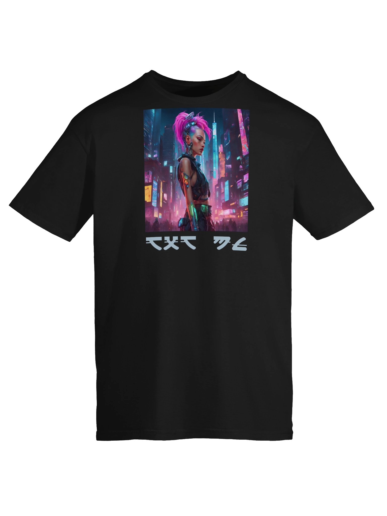 CYBERPUNK GIRL 4 T-Shirt product image (5)