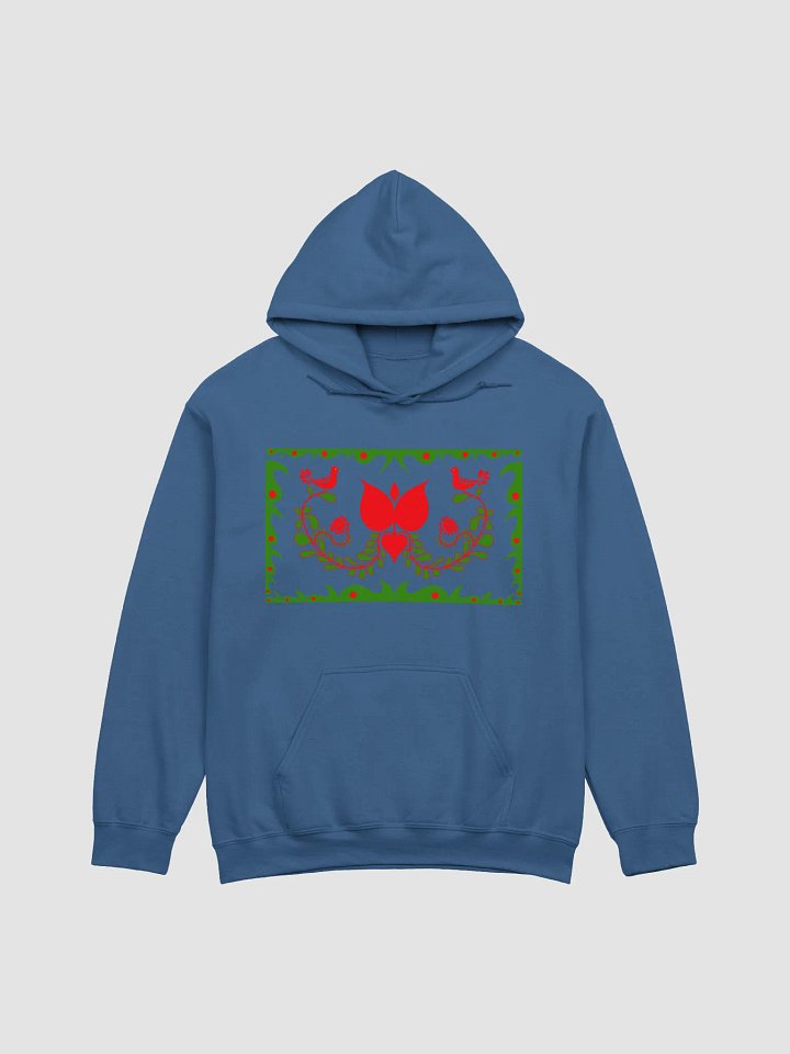 Hungarian Folk-Inspired Blues Hoodie product image (1)
