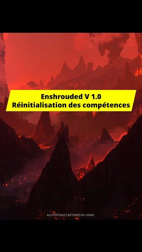 Enshrouded 1.0 est sorti aujourd'hui. Si vous avez une partie en accès anticipé, votre arbre de compétences est réinitialisé ...
