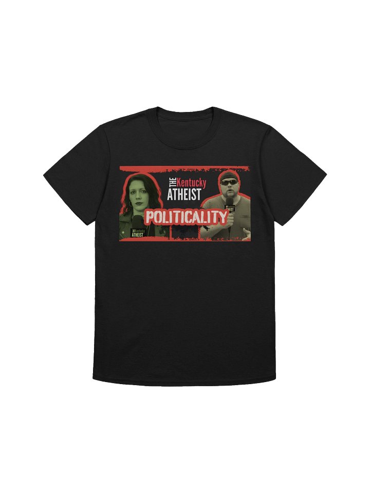 Politicality Grunge Mic Unisex Tee product image (1)