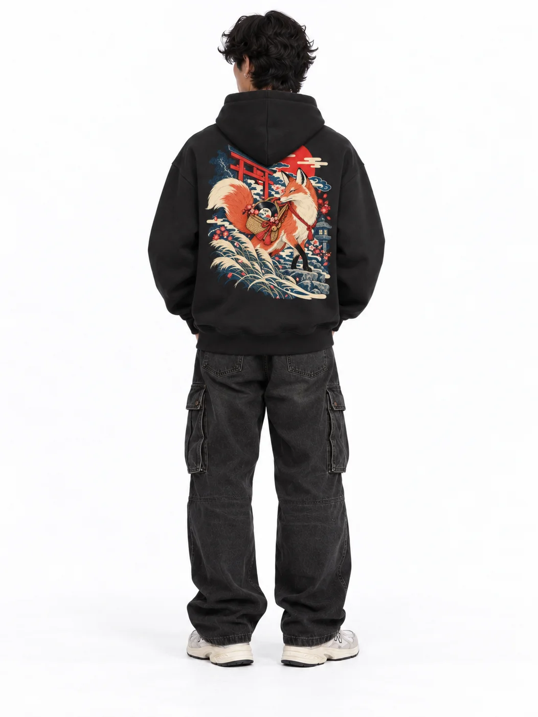 Fox Torii Heavy Hoodie product image (6)