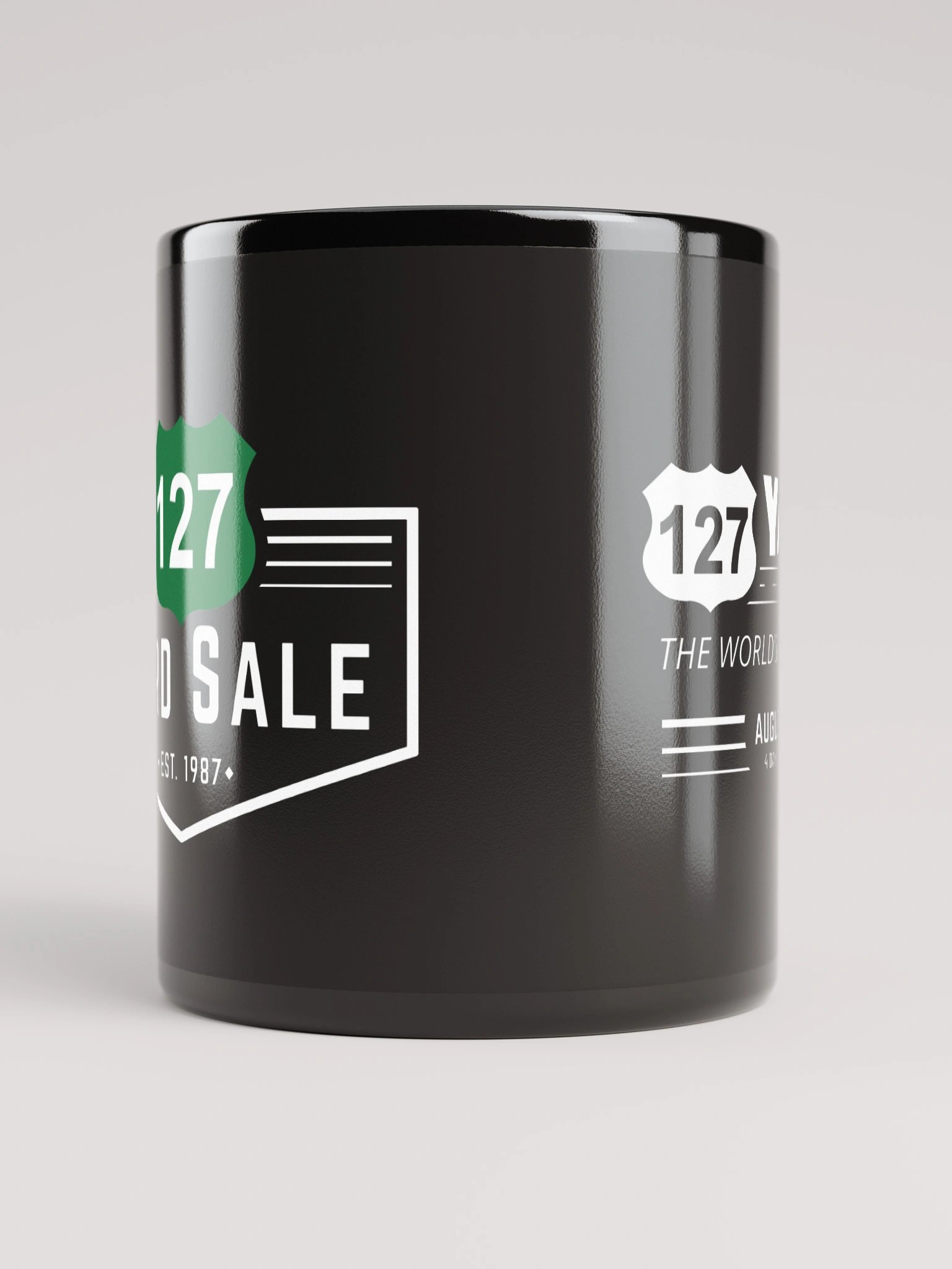 127 Yard Sale (2025) Vintage - Black Glossy Mug product image (5)