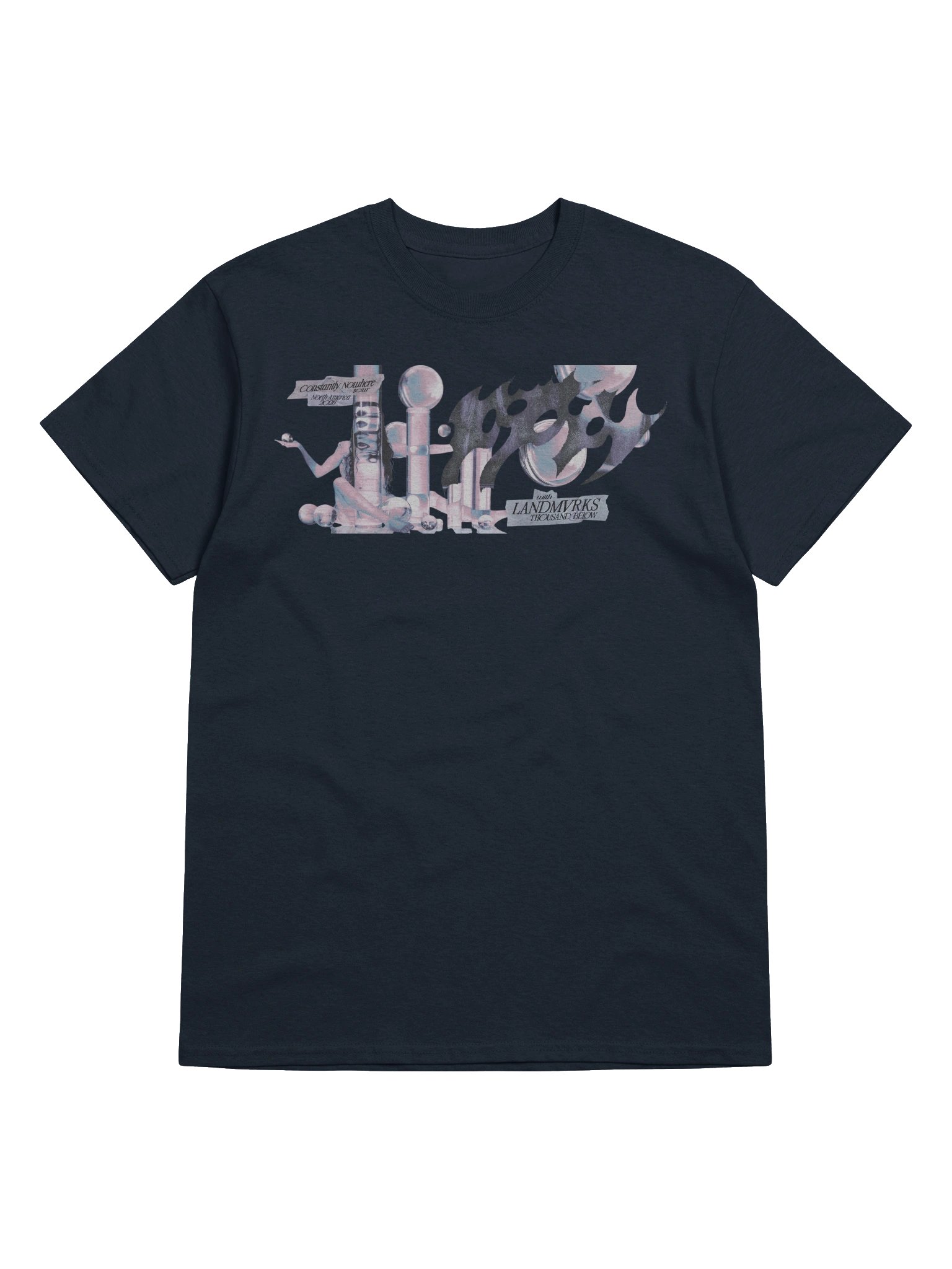 Poppy Constantly Nowhere North America Tour 2026 Tshirt product image (1)