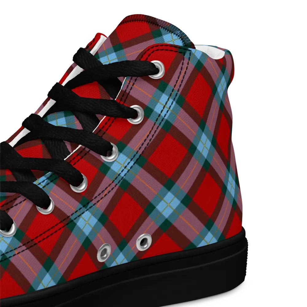 MacLaine Tartan Men's High Top Shoes product image (12)