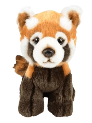 Cute 7" Earth Safe Red Panda Plush - Soft Eco-Friendly Baby Stuffed Toy product image (1)
