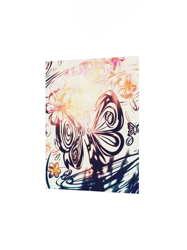 Abstract Healing Art Print No.1 Signed - Calming Energy Art Print for Meditation, Healing, Altars & Home Décor product image (19)