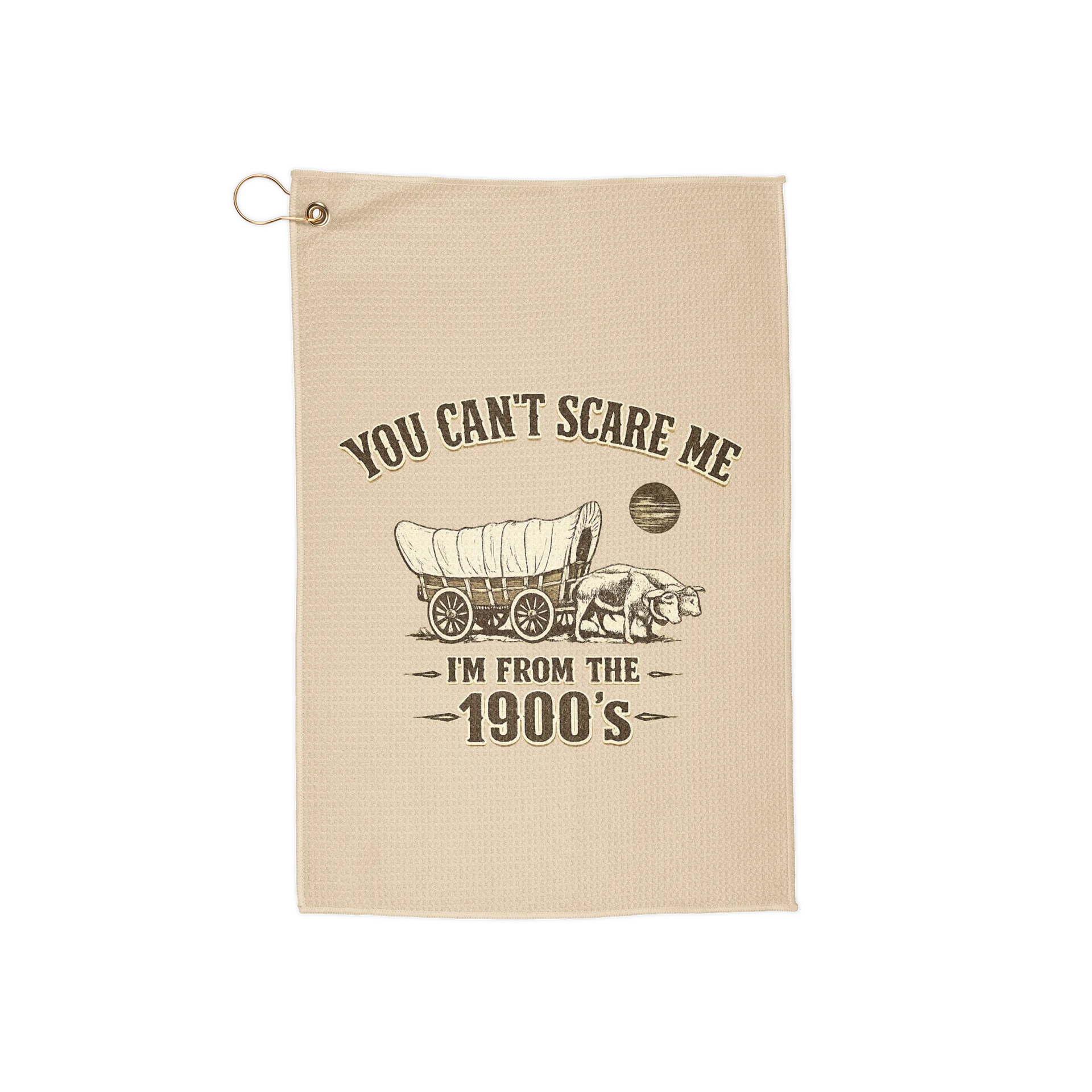 I’m From the 1900s Golf Towel product image (2)