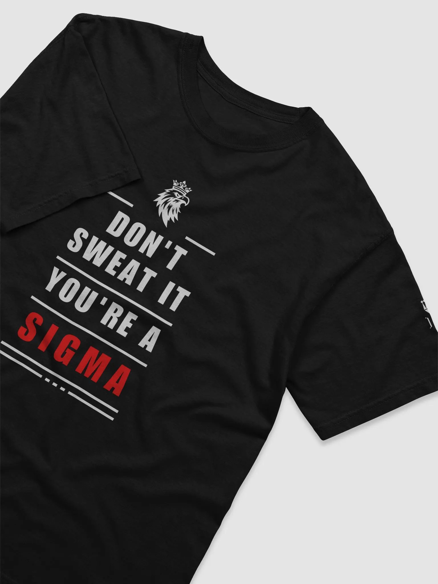 Don't sweat it, you're a sigma Relaxed T-shirt product image (7)