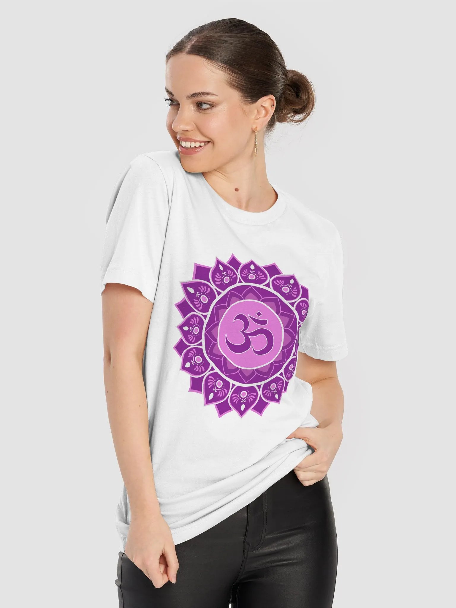 Om Mandala Meditation T-Shirt product image (8)