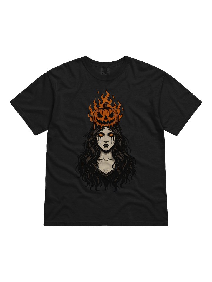 Pumpkin Witchfire Tee – Dark Queen Edition product image (1)