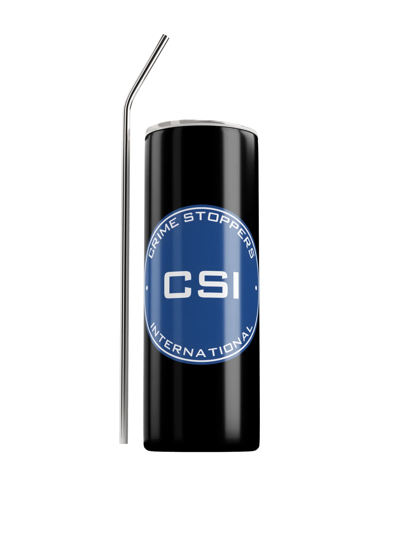 CSI Crime Stoppers International Badge Tumbler product image (1)