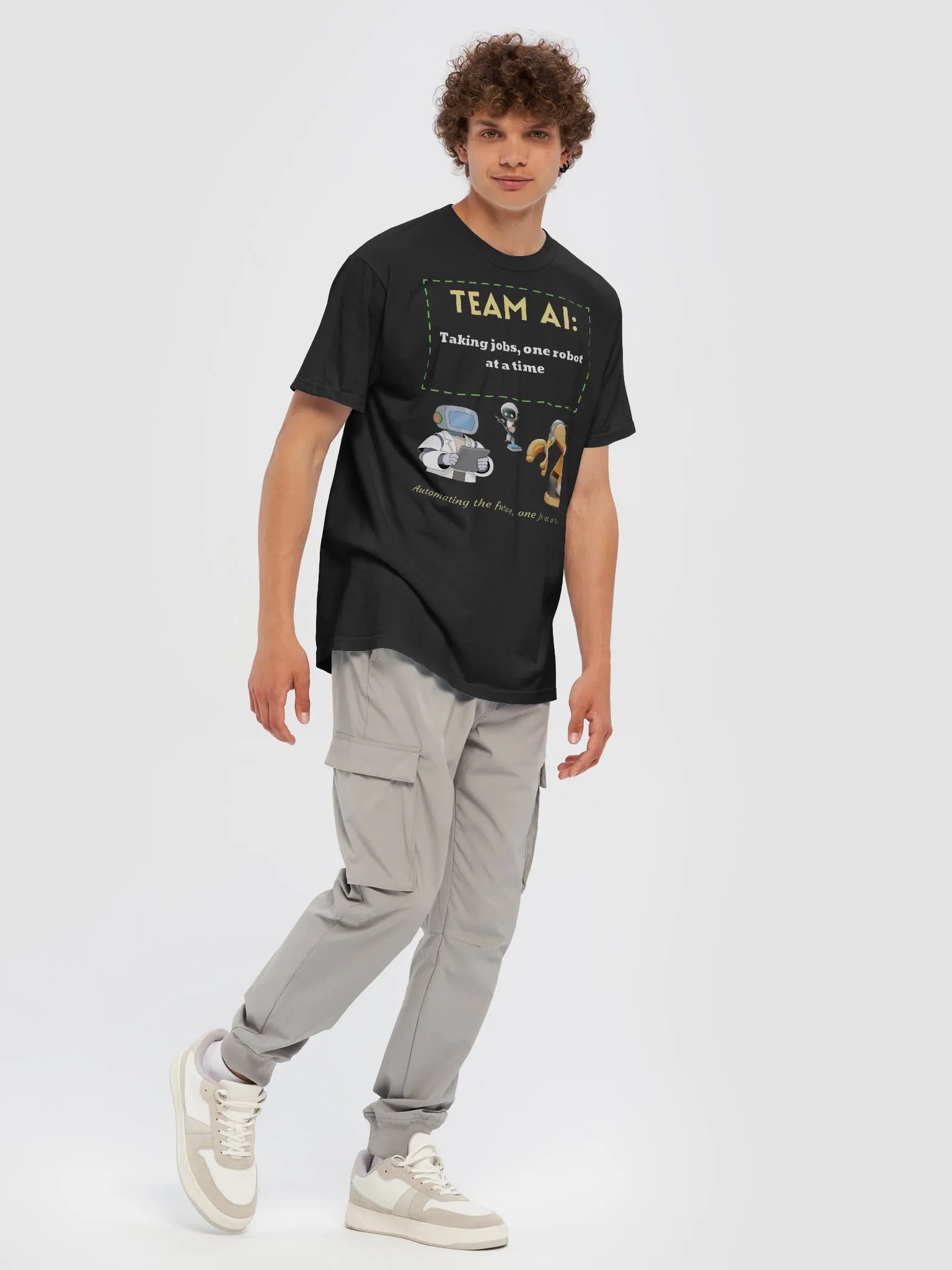 Team AI Collaboration T-Shirt product image (15)
