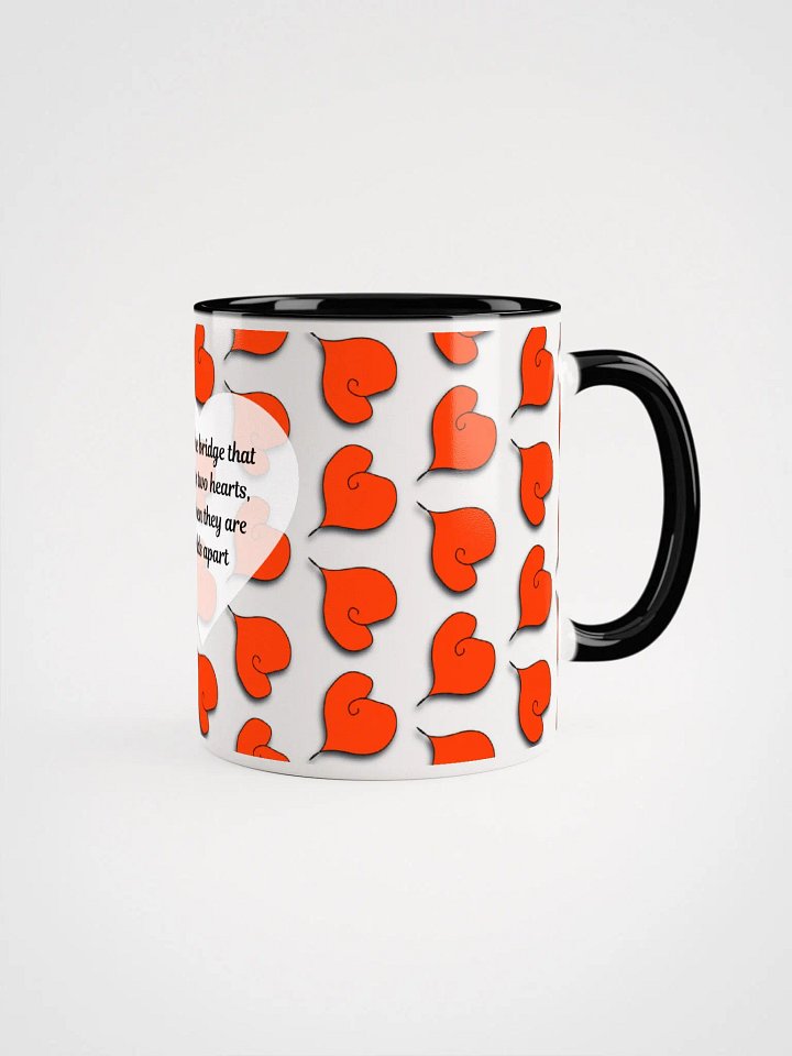 Love Is The Bridge, Accent Mug product image (1)