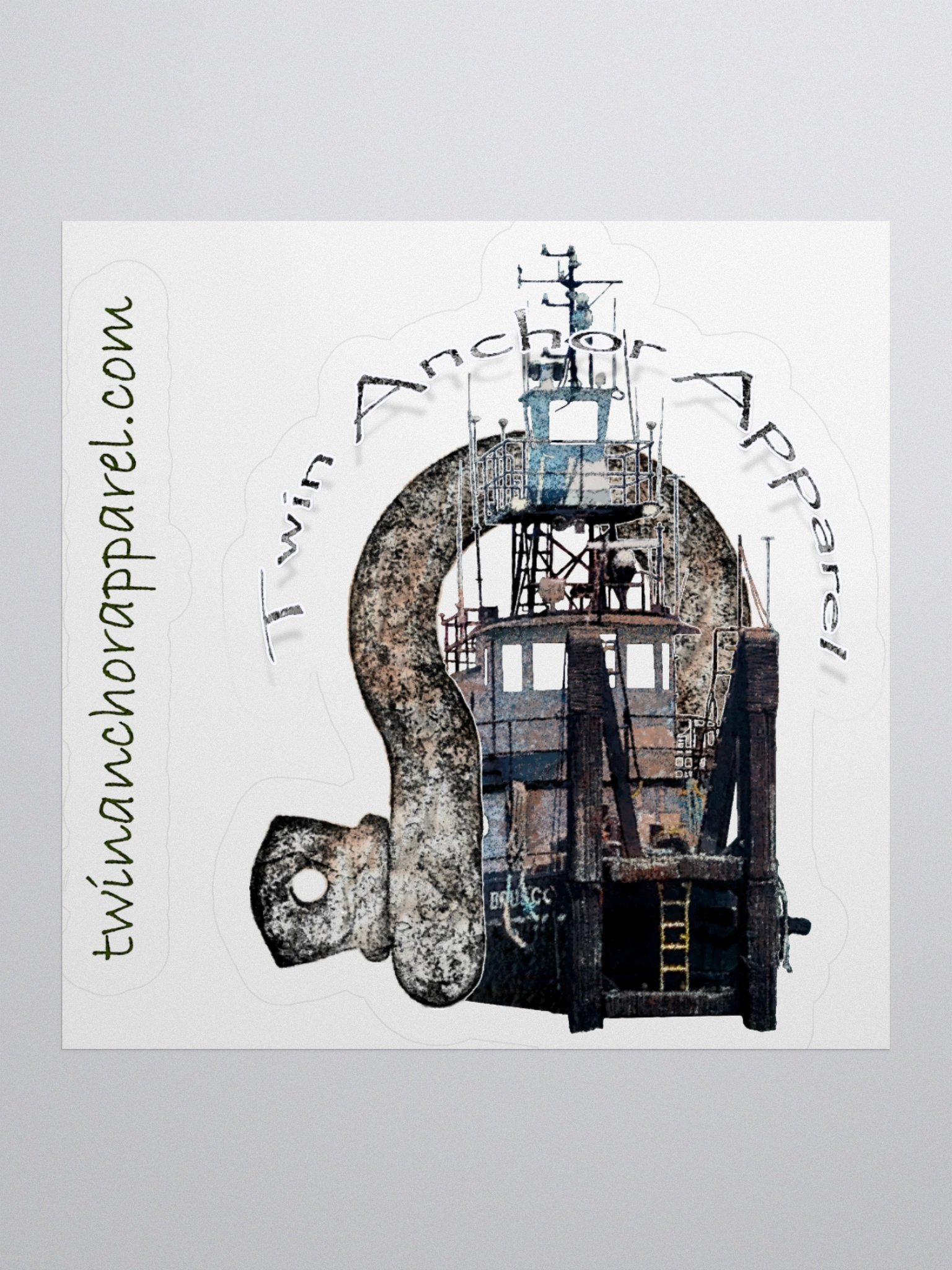 TAA Shackle - Terri L. Brusco Kiss Cut Stickers product image (1)