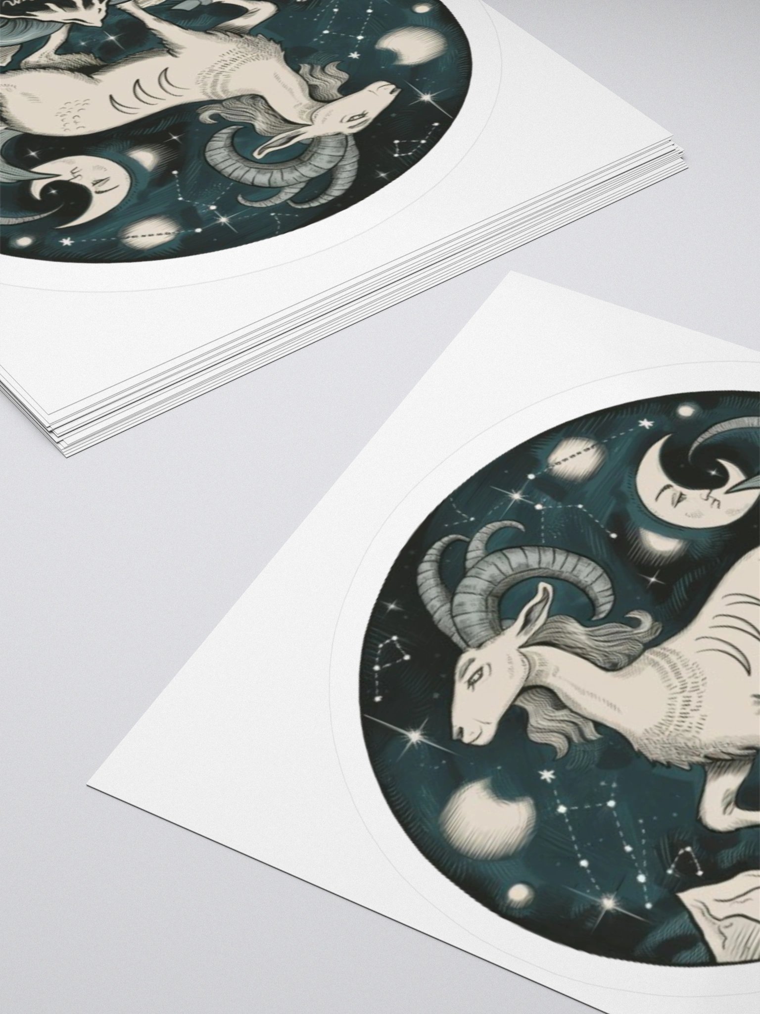 Capricorn Kiss-Cut Sticker product image (12)