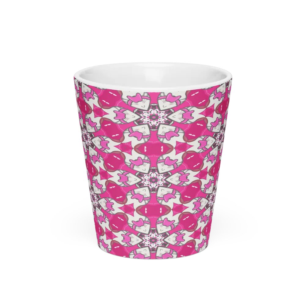 Kissed by Pinks Latte Mug product image (4)
