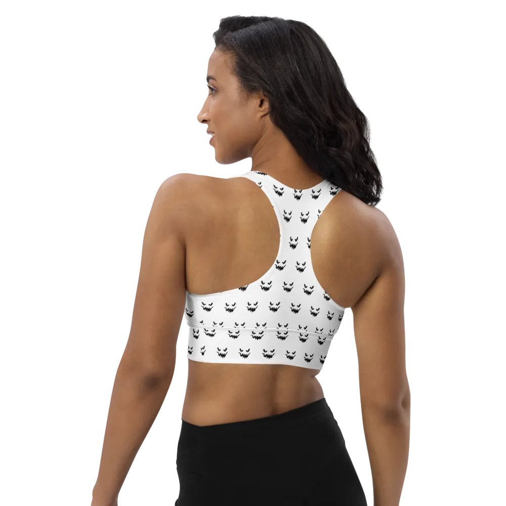 ChainingGhost Longline Sports Bra product image (6)